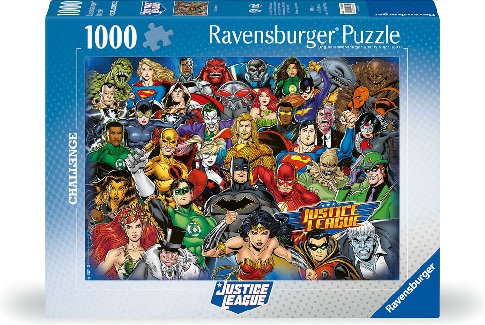DC CHALLENGE-JUSTICE LEAGUE RAVENSBURGER 1000 ΚΟΜΜΑΤΙΑ