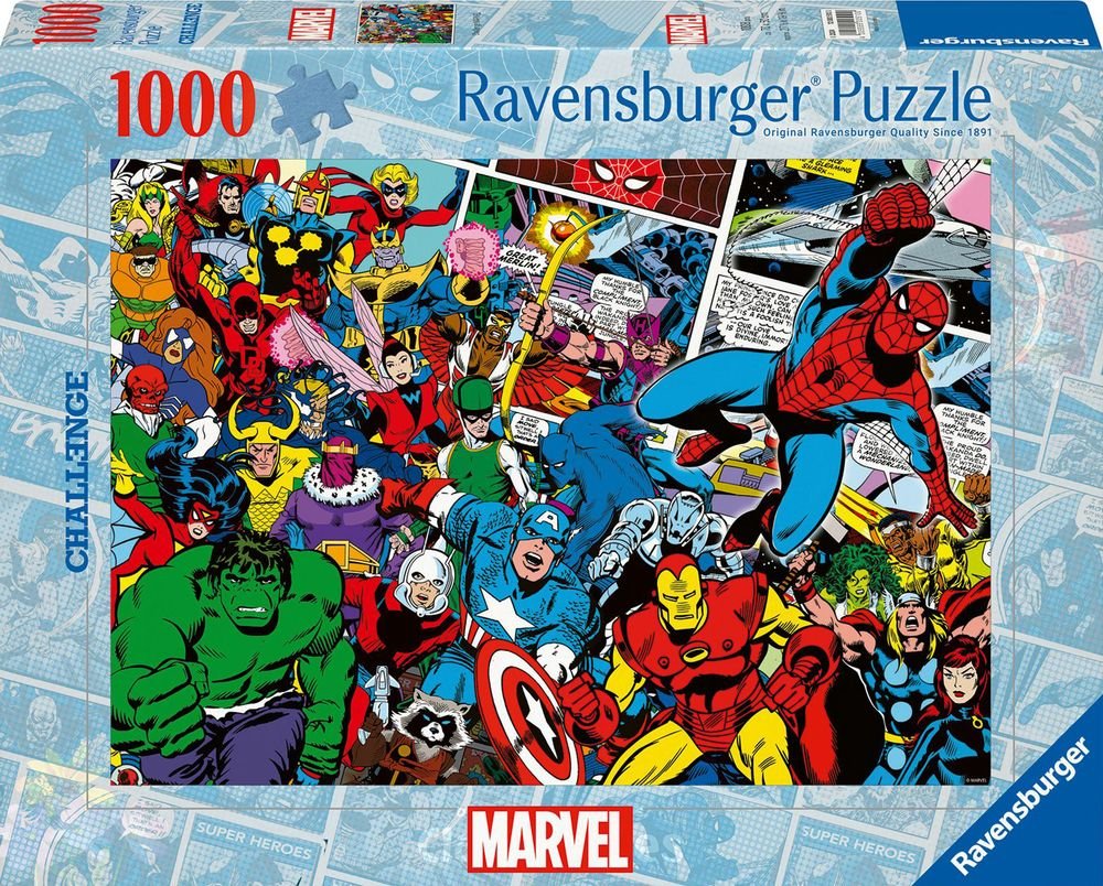 MARVEL CHALLENGE RAVENSBURGER 1000 ΚΟΜΜΑΤΙΑ RAVENSBURGER