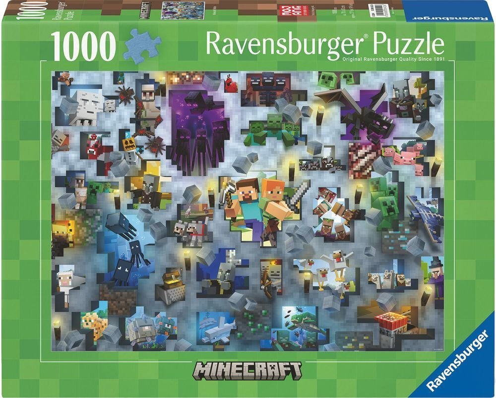MINECRAFT - CHALLENGE RAVENSBURGER 1000 ΚΟΜΜΑΤΙΑ