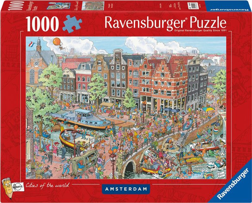 ΑΜΣΤΕΡΝΤΑΜ ΖΩΓΡΑΦΙΑ RAVENSBURGER 1000 ΚΟΜΜΑΤΙΑ RAVENSBURGER