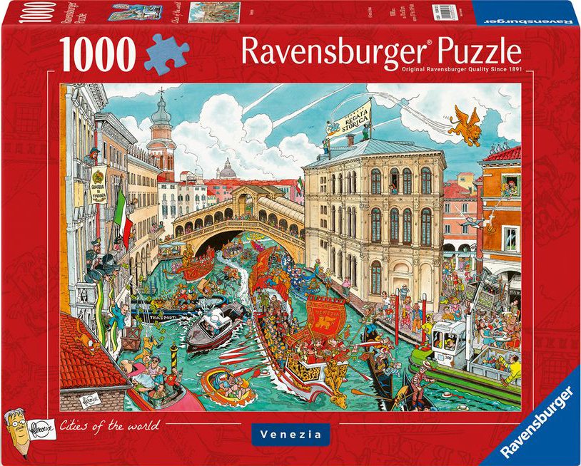 ΒΕΝΕΤΙΑ ΖΩΓΡΑΦΙΑ RAVENSBURGER 1000 ΚΟΜΜΑΤΙΑ