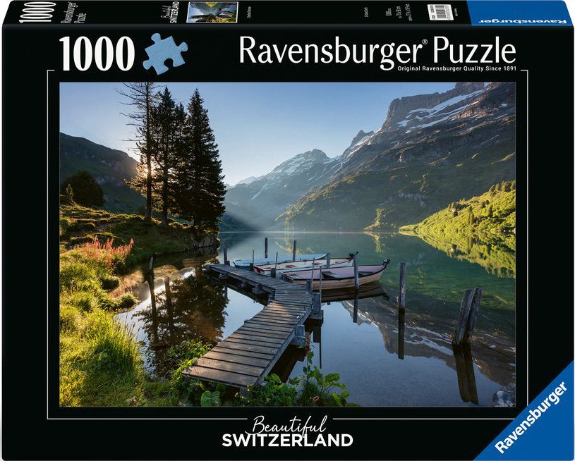 ΕΛΒΕΤΙΑ- ΒΕΡΝΙΚΕΣ ΑΛΠΕΙΣ RAVENSBURGER 1000 ΚΟΜΜΑΤΙΑ RAVENSBURGER
