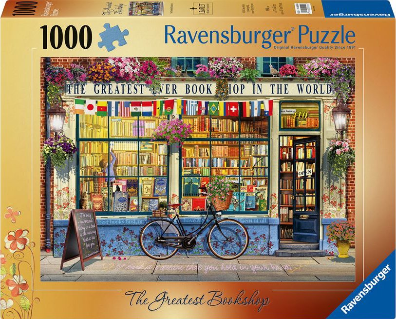 ΒΙΒΛΙΟΠΩΛΕΙΟ RAVENSBURGER 1000 ΚΟΜΜΑΤΙΑ RAVENSBURGER