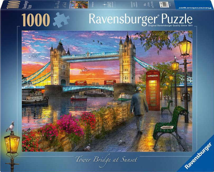 ΓΕΦΥΡΑ ΤΟΥ ΠΥΡΓΟΥ ΤΟ ΗΛΙΟΒΑΣΙΛΕΜΑ RAVENSBURGER 1000 ΚΟΜΜΑΤΙΑ