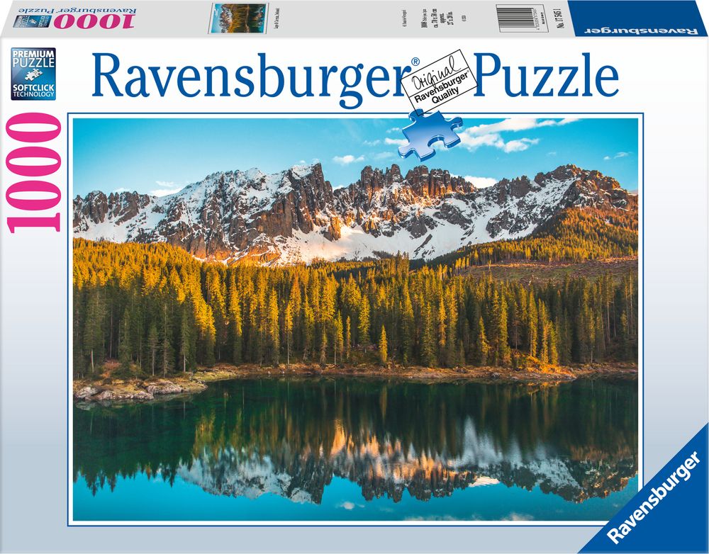 RAVENSBURGER ΛΙΜΝΗ CAREZZA RAVENSBURGER 1000 ΚΟΜΜΑΤΙΑ