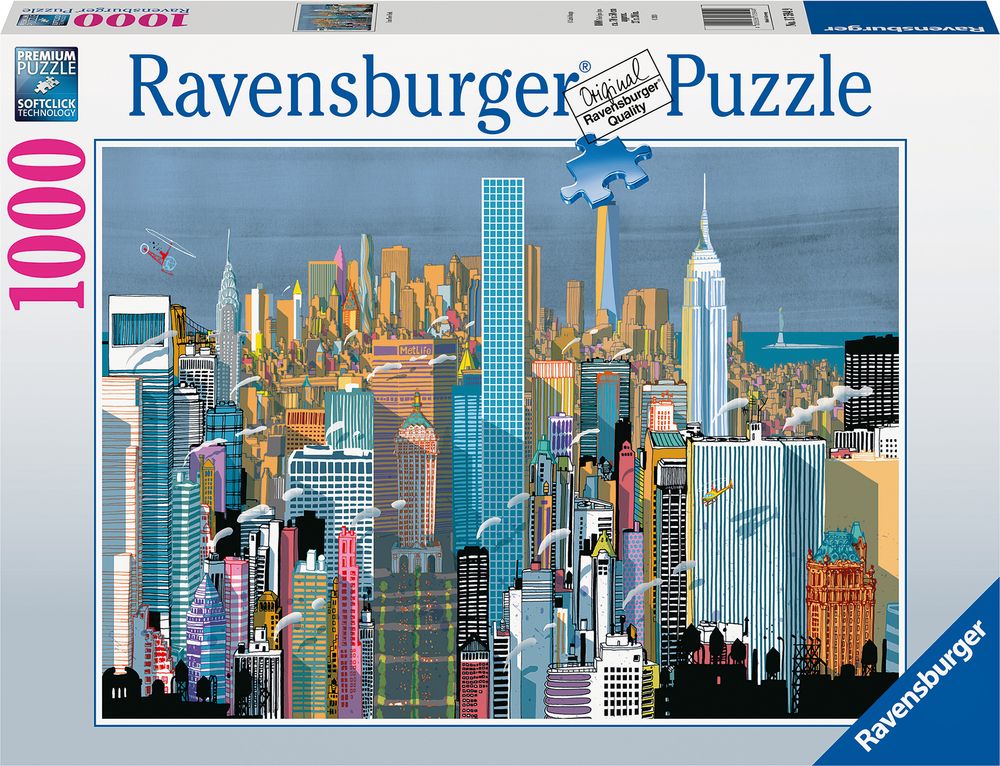 RAVENSBURGER ΝΕΑ ΥΟΡΚΗ RAVENSBURGER 1000 ΚΟΜΜΑΤΙΑ