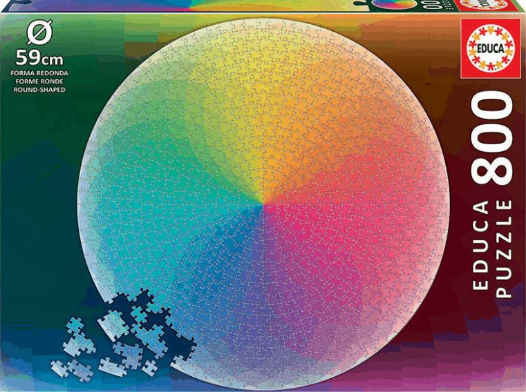PUZZLE EDUCA RAINBOW 800 ΤΜΧ (19033)