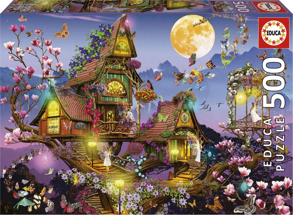 PUZZLE EDUCA FAIRY HOUSE 500 ΤΜΧ (19554)
