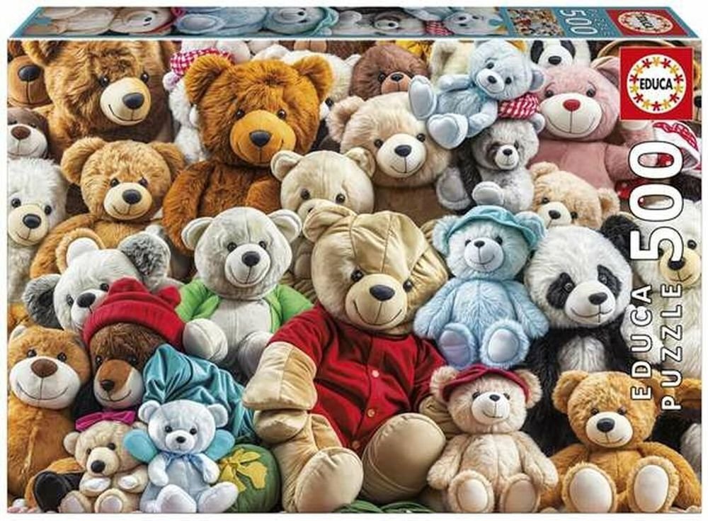 PUZZLE EDUCA 500 TEDDY BEARS (20242) EDUCA