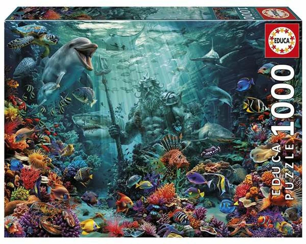 PUZZLE EDUCA 1000 POSEIDON CORAL REEF (20174) EDUCA