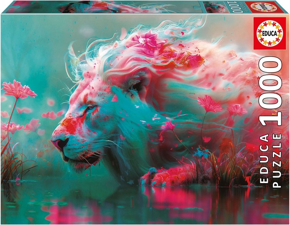 PUZZLE EDUCA 1000 KING OF THE FLOWERS (20235)