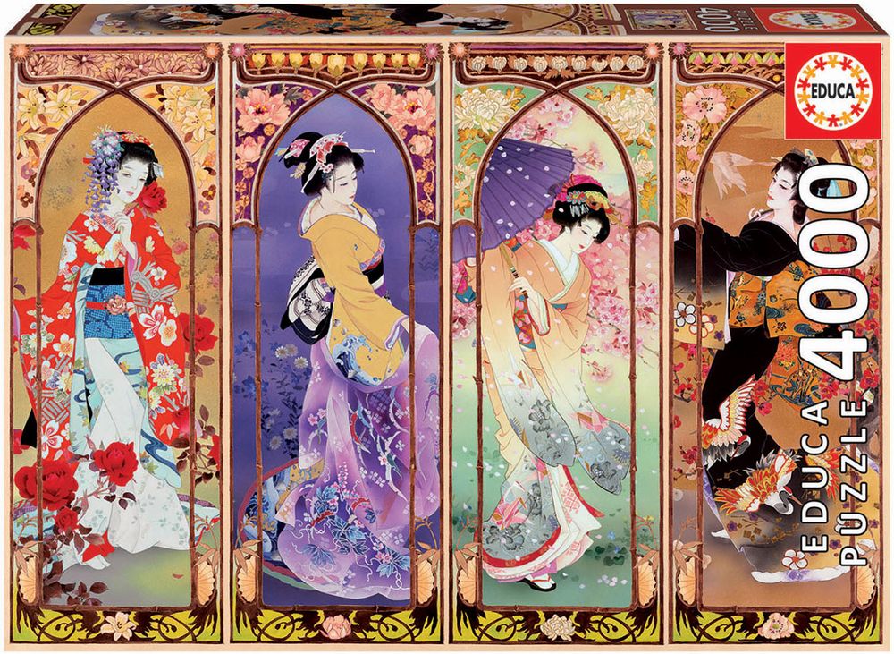PUZZLE EDUCA 4000 JAPANESE COLLAGE (19055)