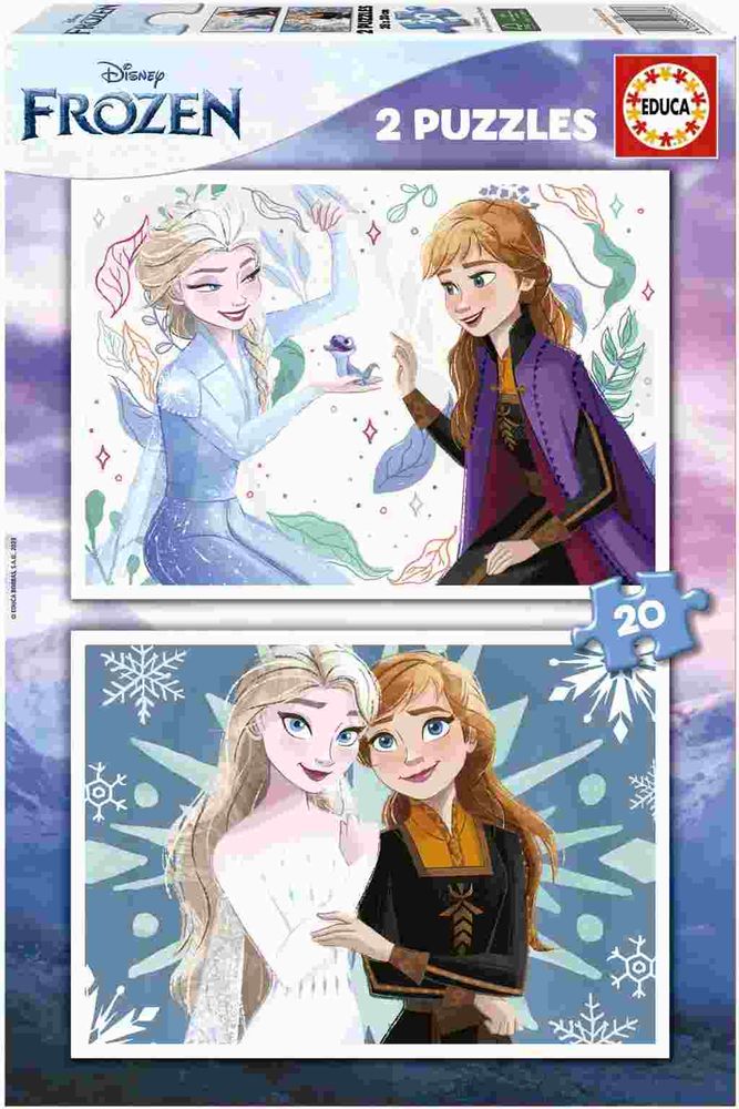 PUZZLE EDUCA FROZEN 2X20 40 ΤΜΧ (19736) EDUCA