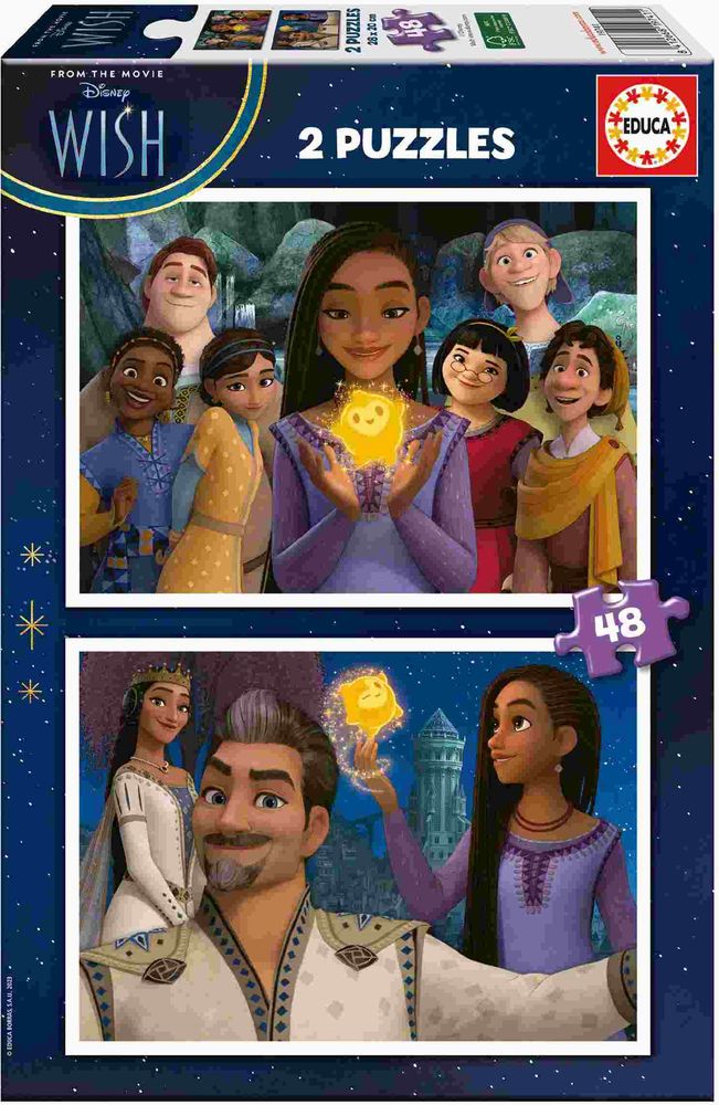 PUZZLE EDUCA WISH 2X48 96 ΤΜΧ (19741)