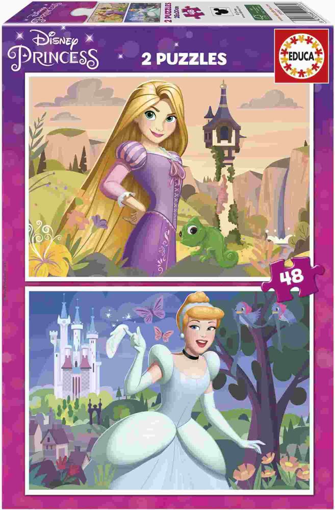 PUZZLE EDUCA DISNEY PRINCESS 2X48 96 ΤΜΧ (19997)