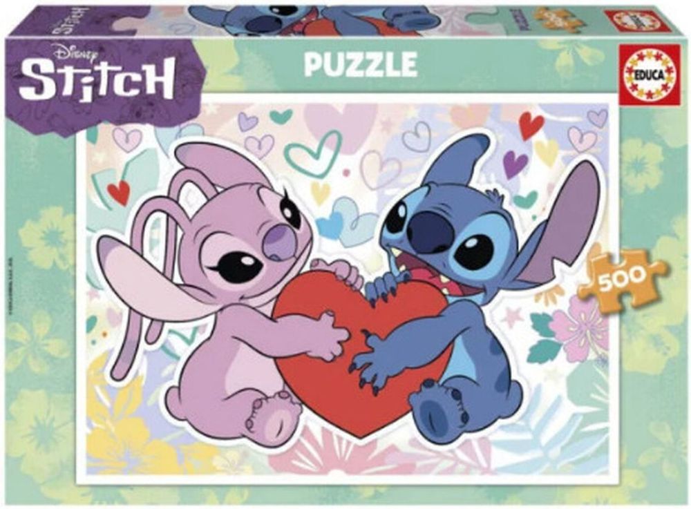 PUZZLE EDUCA 500 DISNEY STITCH (19911)