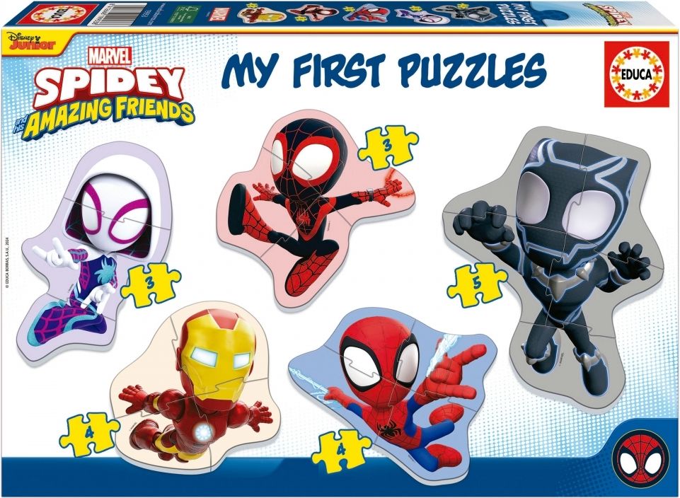 PUZZLE EDUCA BABY SPIDEY 3-4-5 ΤΜΧ (19953) EDUCA