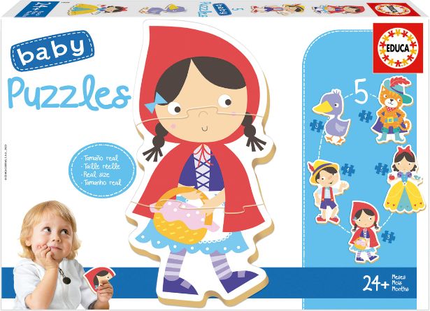 PUZZLE EDUCA BABY ONCE UPON A TIME 3-4-5 ΤΜΧ (19669) EDUCA