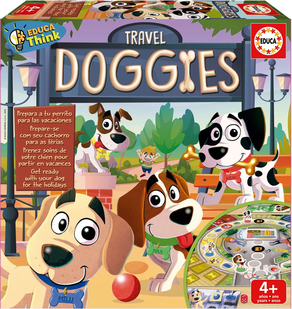 ΕΠΙΤΡΑΠΕΖΙΟ EDUCA TRAVEL DOGGIES (19974)