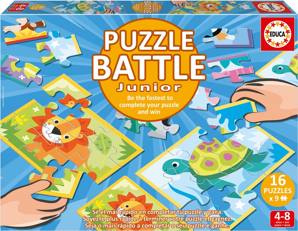 ΕΠΙΤΡΑΠΕΖΙΟ EDUCA PUZZLE BATTLE ANIMALS (20116)