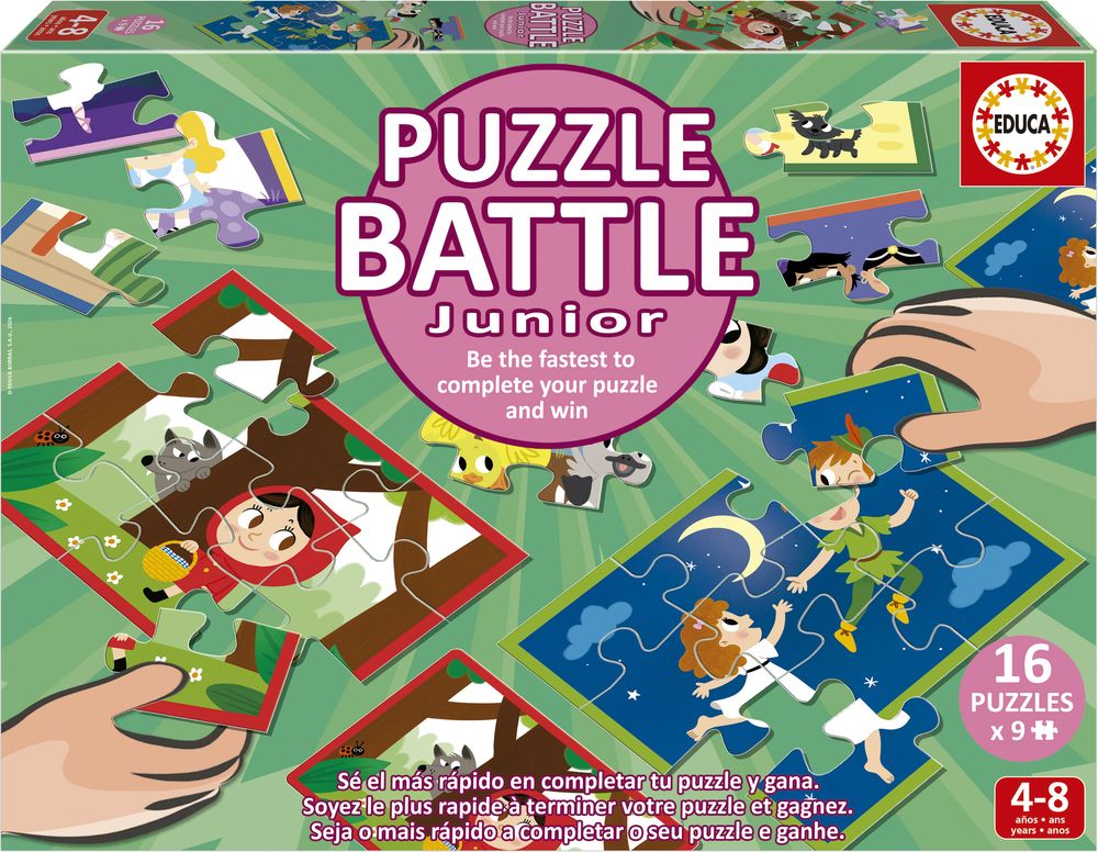 ΕΠΙΤΡΑΠΕΖΙΟ EDUCA PUZZLE BATTLE ΠΑΡΑΜΥΘΙΑ (20117)