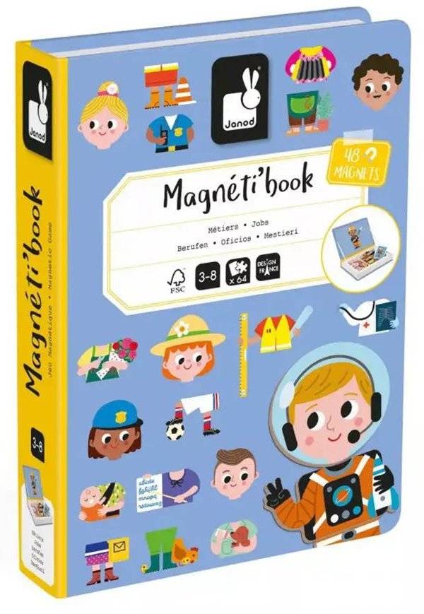 ΜΑΓΝΗΤΙΚΟ ΒΙΒΛΙΟ JANOD ΕΠΑΓΓΕΛΜΑΤΑ (J02597) JANOD