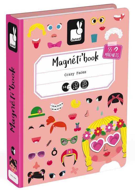 ΜΑΓΝΗΤΙΚΟ ΒΙΒΛΙΟ JANOD ΑΣΤΕΙΑ ΠΡΟΣΩΠΑ ΚΟΡΙΤΣΙΩΝ (J02717) JANOD