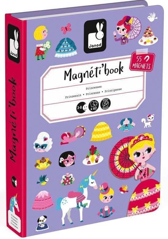 ΜΑΓΝΗΤΙΚΟ ΒΙΒΛΙΟ JANOD ΠΡΙΓΚΙΠΙΣΣΕΣ (J02725) JANOD