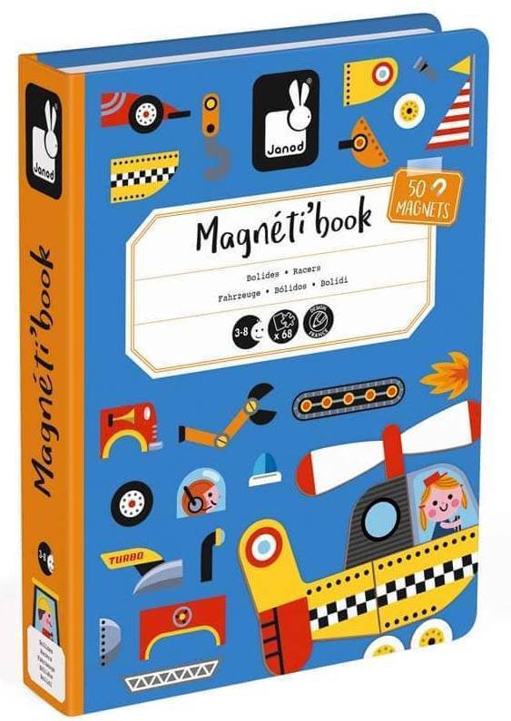 ΜΑΓΝΗΤΙΚΟ ΒΙΒΛΙΟ JANOD ΟΧΗΜΑΤΑ (J02715) JANOD