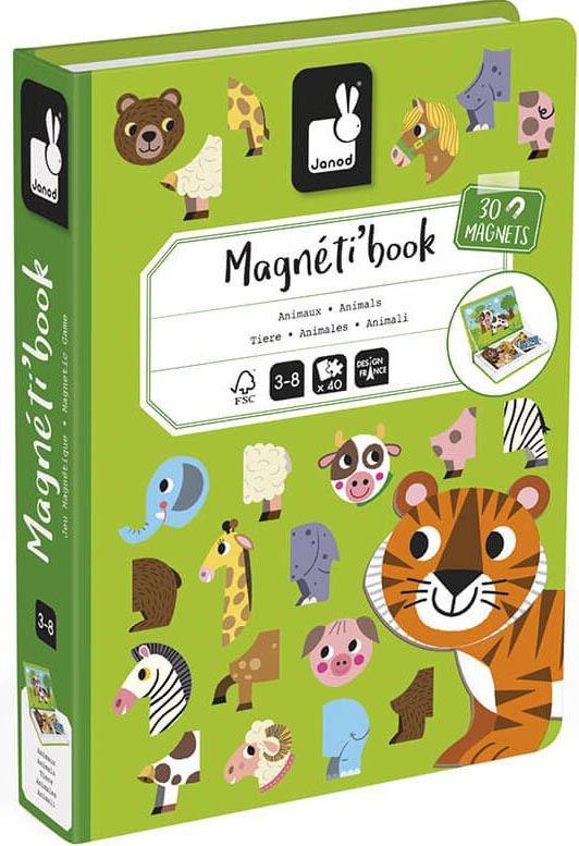 ΜΑΓΝΗΤΙΚΟ ΒΙΒΛΙΟ JANOD ΖΩΑ (J02723) JANOD