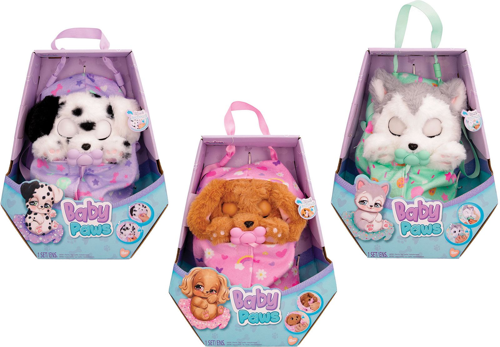 ΛΟΥΤΡΙΝΟ ΔΙΑΔΡΑΣΤΙΚΟ ΣΚΥΛΑΚΙ BABY PAWS AS COMPANY