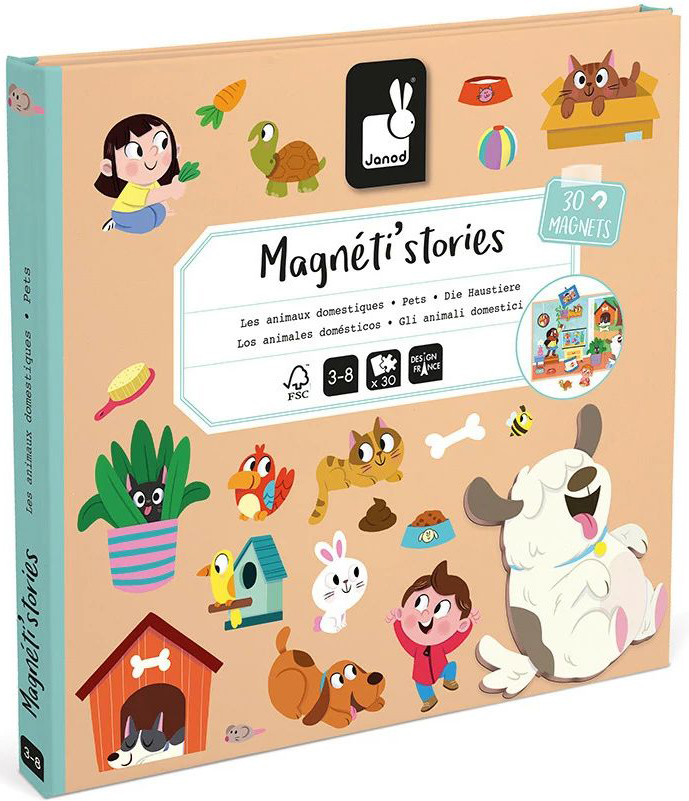 ΜΑΓΝΗΤΙΚΟ ΠΑΙΧΝΙΔΙ JANOD ΙΣΤΟΡΙΕΣ ΤΟΥ MAGNETI ΓΙΑ ΤΑ ΚΑΤΟΙΚΙΔΙΑ ΖΩΑ (J05457)