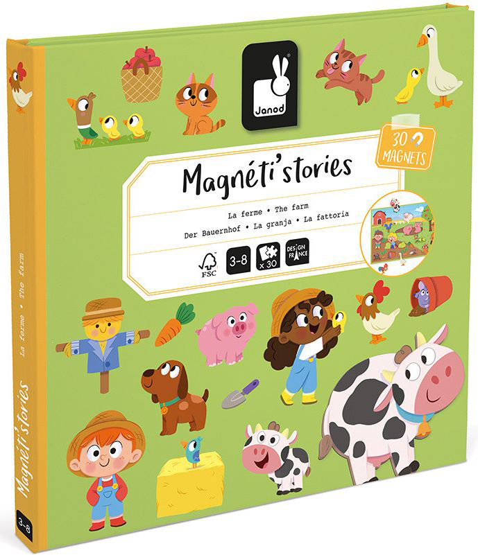 ΜΑΓΝΗΤΙΚΟ ΠΑΙΧΝΙΔΙ JANOD ΙΣΤΟΡΙΕΣ ΤΟΥ MAGNETI ΣΤΟ ΑΓΡΟΚΤΗΜΑ (J05451) JANOD