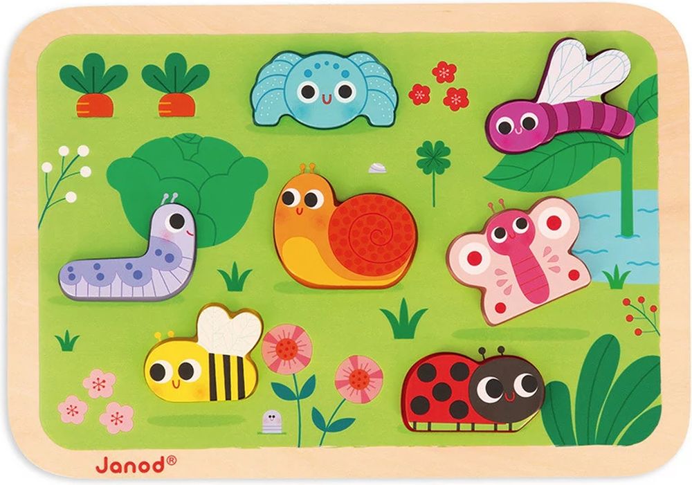 PUZZLE JANOD ΣΤΟΝ ΚΗΠΟ 7 ΤΜΧ (J07120) JANOD