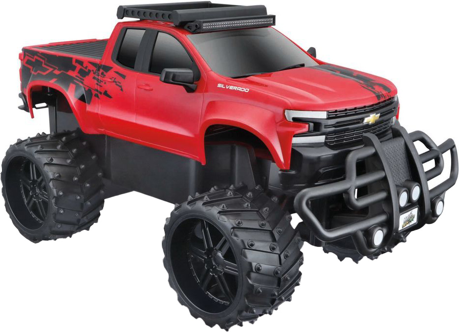 MAISTO OFF ROAD  2019 CHEVROLET SILVERADO RED MAISTO 1:16 RC