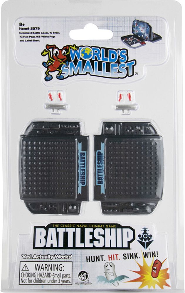 BATTLESHIP WORLDS SMALLEST WORLDS SMALLEST
