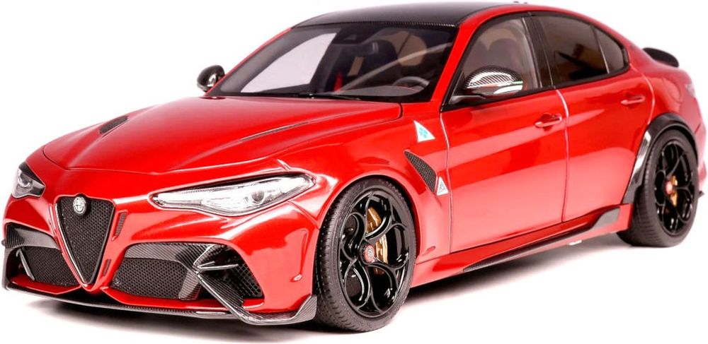 ALFA ROMEO GIULIA GTA BBURAGO ΜΕΤΑΛΛΙΚΟ ΑΝΤΙΓΡΑΦΟ 1:18 RED BBURAGO