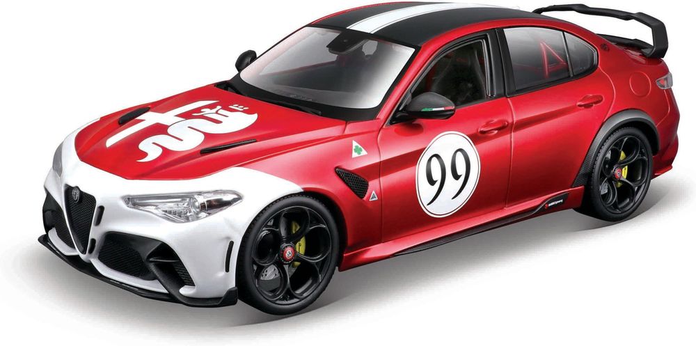 ALFA ROMEO GIULIA GTAM (#99) BBURAGO ΜΕΤΑΛΛΙΚΟ ΑΝΤΙΓΡΑΦΟ 1:18