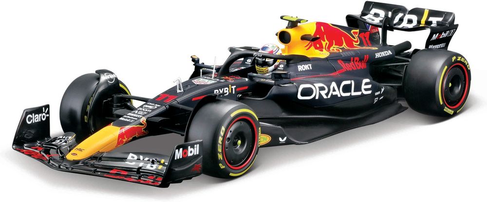 F1 ORACLE RED BULL RACING RB19 (#11) BBURAGO ΜΕΤΑΛΛΙΚΟ ΑΝΤΙΓΡΑΦΟ 1:18
