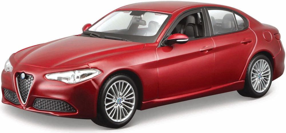 ALFA ROMEO GIULIA BBURAGO ΜΕΤΑΛΛΙΚΟ ΑΝΤΙΓΡΑΦΟ 1:24 RED BBURAGO