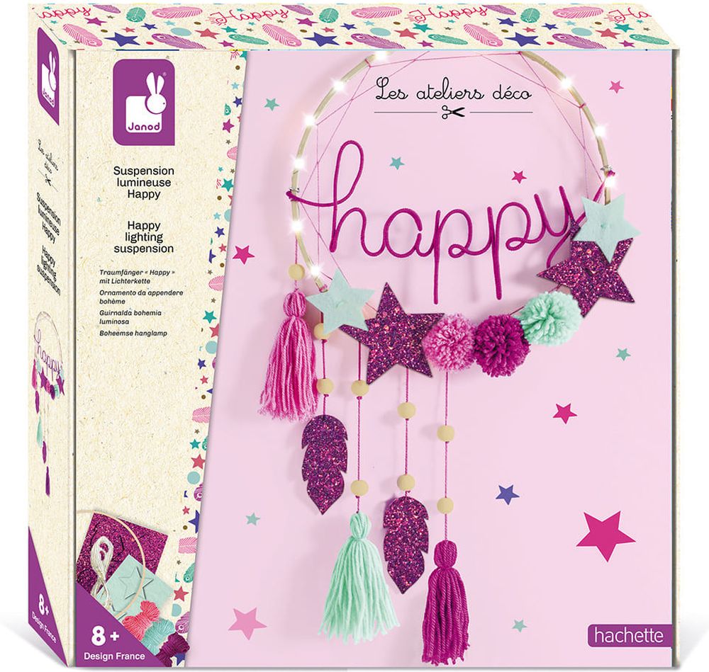 ΔΗΜΙΟΥΡΓΙΚΟ ΚΙΤ JANOD ΔΙΑΚΟΣΜΗΤΙΚΟ ΣΤΕΦΑΝΙ ΜΕ ΛΑΜΠΑΚΙΑ (J07927) JANOD