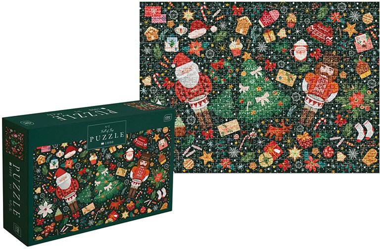 ΠΑΖΛ INTERDRUK 1000 XMAS FULL OF JOY INTERDRUK