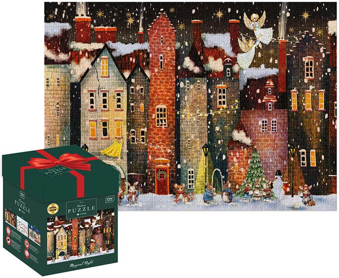 ΠΑΖΛ INTERDRUK 1000 XMAS BOX MAGICAL NIGHT INTERDRUK