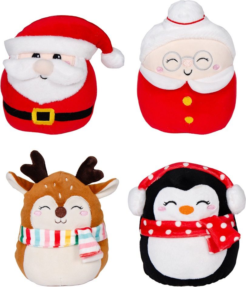 ΧΡΙΣΤΟΥΓΕΝΝΙΑΤΙΚΕΣ ΦΙΓΟΥΡΕΣ SQUISHY 4ΣΧ 17ΕΚ