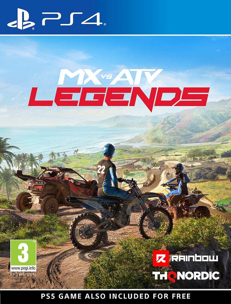 THQ NORDIC PS4 MX VS ATV : LEGENDS ( PS5 GAME IS INCLUDED FOR FREE)