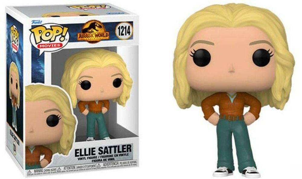 FUNKO POP! MOVIES: JURASSIC WORLD 3 - ELLIE SATTLER 1214 VINYL FIGURE FUNKO POP