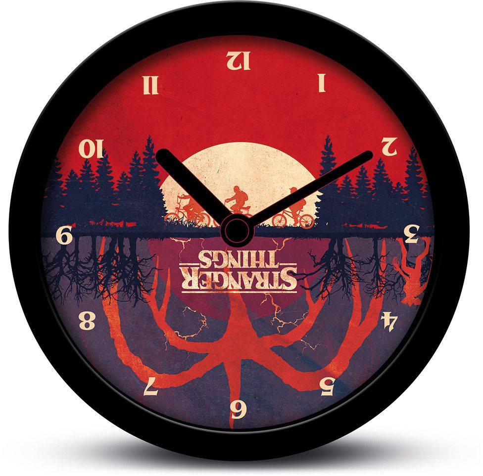 PYRAMID INTERNATIONAL PYRAMID STRANGER THINGS - UPSIDE DOWN DESK CLOCK (GP85883)