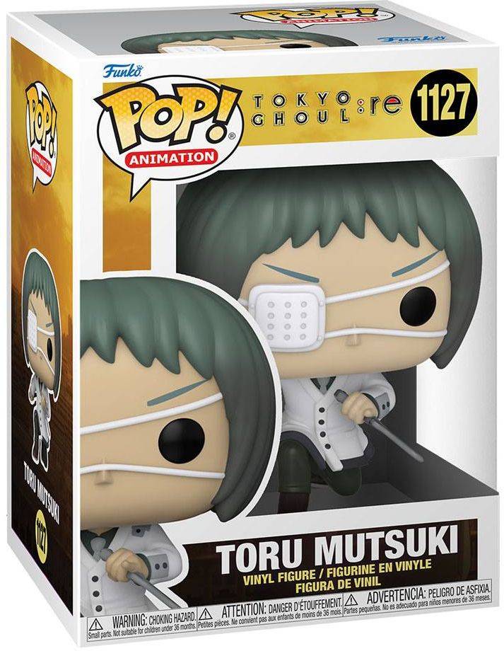 FUNKO POP! ANIMATION: TOKYO GHOUL RE - TOORU MUTSUKI 1127 VINYL FIGURE
