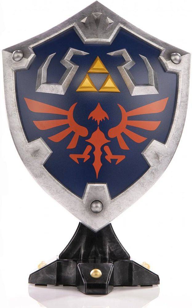 FIRST 4 FIGURES F4F THE LEGEND OF ZELDA: BREATH OF THE WILD ? HYLIAN SHIELD PVC STATUE (29CM) (BOTWHS)