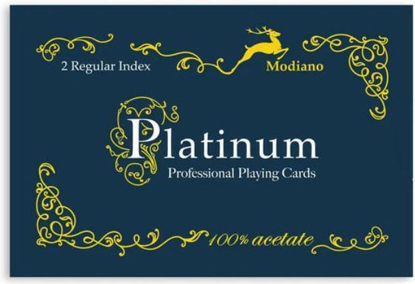 ΤΡΑΠΟΥΛΑ MODIANO PLATINUM ACETATE ΣΕ ΔΙΠΛΗ ΘΗΚΗ SMALL INDEX